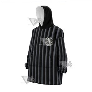 The Addams Family 2022 Wednesday Addams Snug Blanket Hoodie