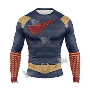 The Boys Homelander Long Sleeve Compression Shirt