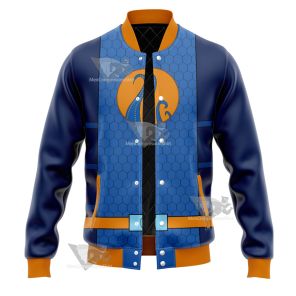 The Deep Antaeus Blue Cosplay Varsity Jacket