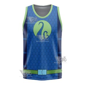 The Deep Fontaine Nekton Green Cosplay Basketball Jersey