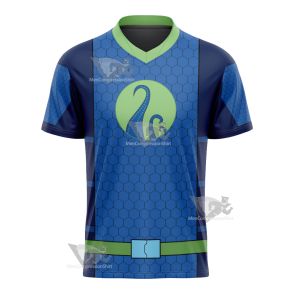 The Deep Fontaine Nekton Green Cosplay Football Jersey