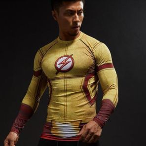 The Flash Reverse Compression Long Sleeve Rashguard