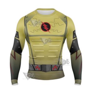 The Flash Reverse Flash Long Sleeve Compression Shirt