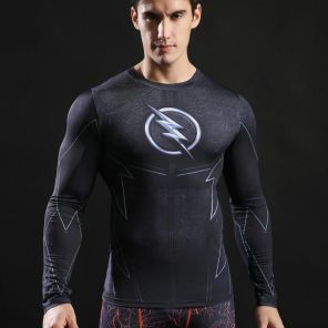 The Flash Zoom Compression Long Sleeve Rash Guard