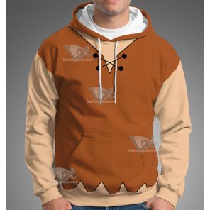 The Flintstones Barney Rubble Cosplay Hoodie