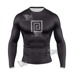 The Hollow Adam Black Cosplay Long Sleeve Compression Shirt