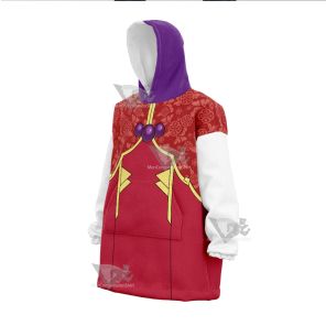 The King Of Fighters Athena Asamiya Snug Oversized Blanket Hoodie