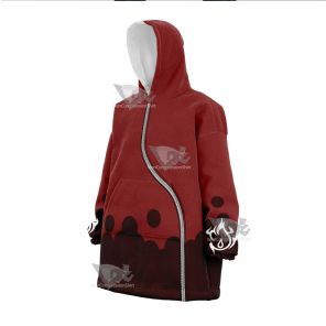 The King Of Fighters Kof Ash Crimson Snug Oversized Blanket Hoodie