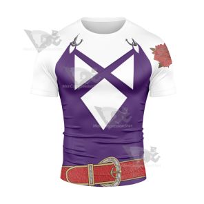 The King Of Fighters Kof Xv B Jenet Rash Guard Compression Shirt