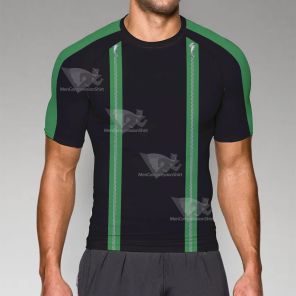 The King Of Fighters Ramon Line Short Sleeve Compression Shirt