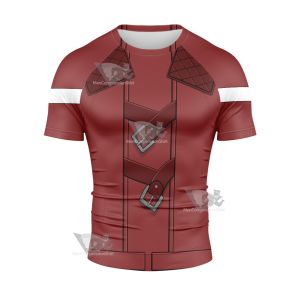 The King Of Fighters Xv Yashiro Nanakase Short Sleeve Compression Shirt