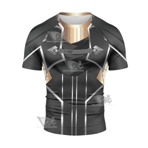 The Legend Of Heroes Emperor Short Sleeve Compression Shirt