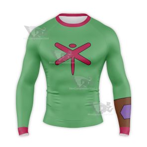 The Life And Times Of Juniper Lee Green Cosplay Long Sleeve Compression Shirt