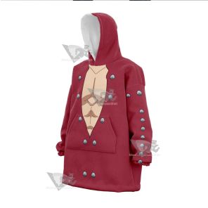 The Seven Deadly Sins Ban Snug Oversized Blanket Hoodie