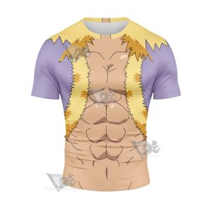 The Seven Deadly Sins Escanor Short Sleeve Compression Shirt