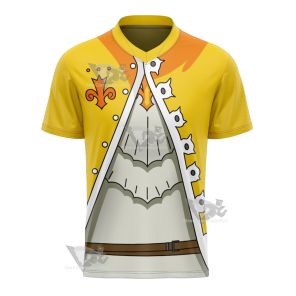 The Seven Deadly Sins Tristan Liones Yellow Football Jersey