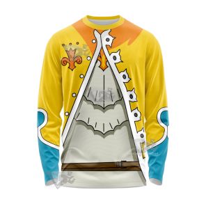 The Seven Deadly Sins Tristan Liones Yellow Long Sleeve Shirt