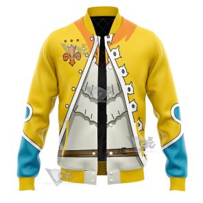 The Seven Deadly Sins Tristan Liones Yellow Varsity Jacket