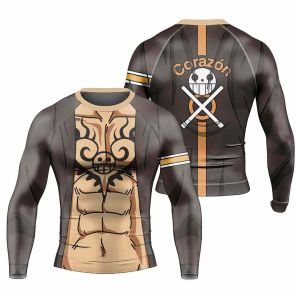 Trafalgar Law Skin One Piece Long Sleeve Rash Guard