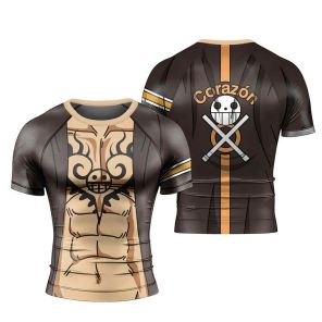 Trafalgar Law Skin One Piece Short Sleeve Rash Guard