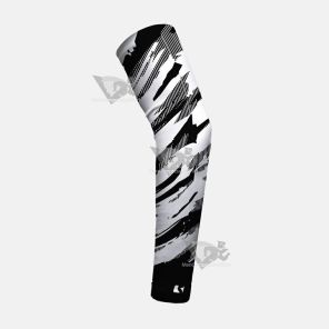 Tryton Ultra Black White Kids Arm Sleeve