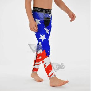 Tryton Usa Kids Compression Tights Leggings