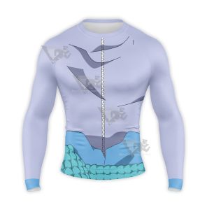 Uchiha Clan Hokage Purple Long Sleeve Compression Shirt