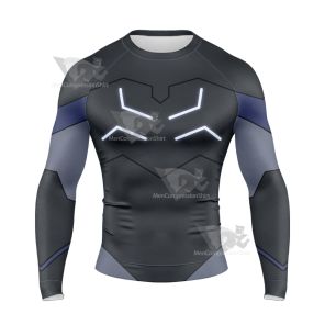 Voltron Legendary Defender Keith Black Cosplay Long Sleeve Compression Shirt