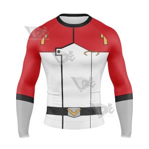 Voltron Legendary Defender Keith Red Cosplay Long Sleeve Compression Shirt