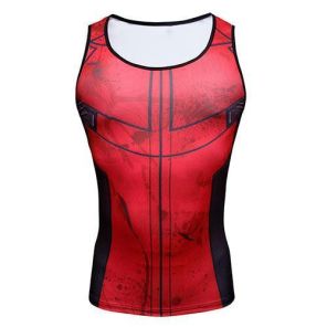 Wade Wilson Man Compression Tank Top