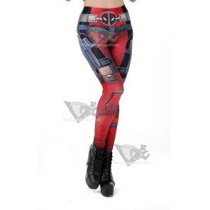 Wade Wilson Women Gym Compression Leggingspants