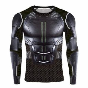 Wayne Armor Long Sleeve Compression Shirt