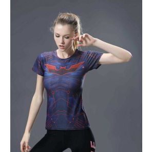 Wayne Short Sleeve Compression Shirt For Women