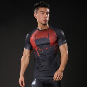 Wayne Short Sleeve Compression Shirts For Men