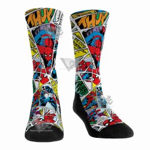 Webbed Out Venom Fighting Men Tight Socks