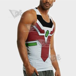 Wind Dragon White Sleeveless Compression Shirt