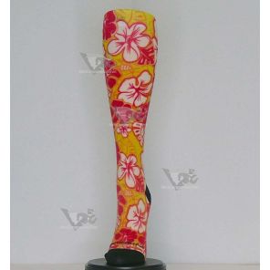 Women Compression Socks Aloha Red