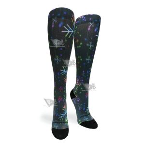 Women Compression Socks Tinsel Flakes