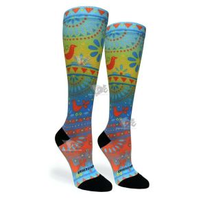 Women Compression Socks Tradicional Ombre