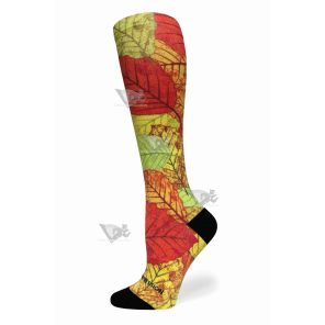 Women Compression Socks Turning Leaves