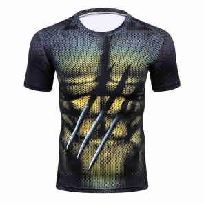 X-Men Wolverine Compression Shirts For Men