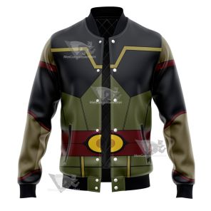 Xiaolin Showdown Chase Young Green Cosplay Varsity Jacket