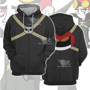 Xiaolin Showdown Jack Spicer Grey Cosplay Hoodie