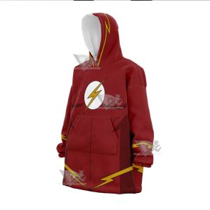 Young Justice Barry Allen Snug Oversized Blanket Hoodie