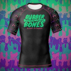 Youth Bubble Gum Short Sleeve Rash Guard