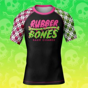 Youth Og Rubber Bones Short Sleeve Rash Guard