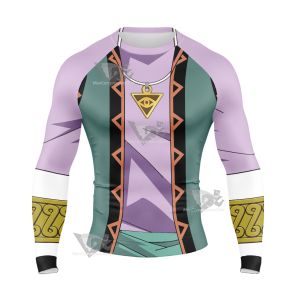 Yu Gi Oh Aigami Long Sleeve Compression Shirt