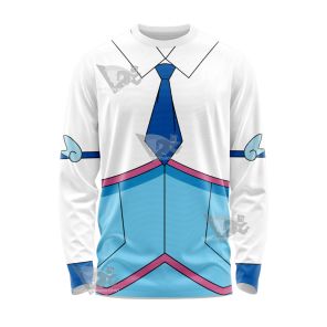 Yu Gi Oh Vrains Blue Angel Aoi Zaizen Long Sleeve Shirt