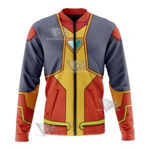 Yu Gi Oh Vrains Soulburner Takeru Homura Bomber Jacket