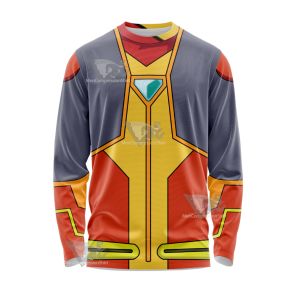 Yu Gi Oh Vrains Soulburner Takeru Homura Long Sleeve Shirt